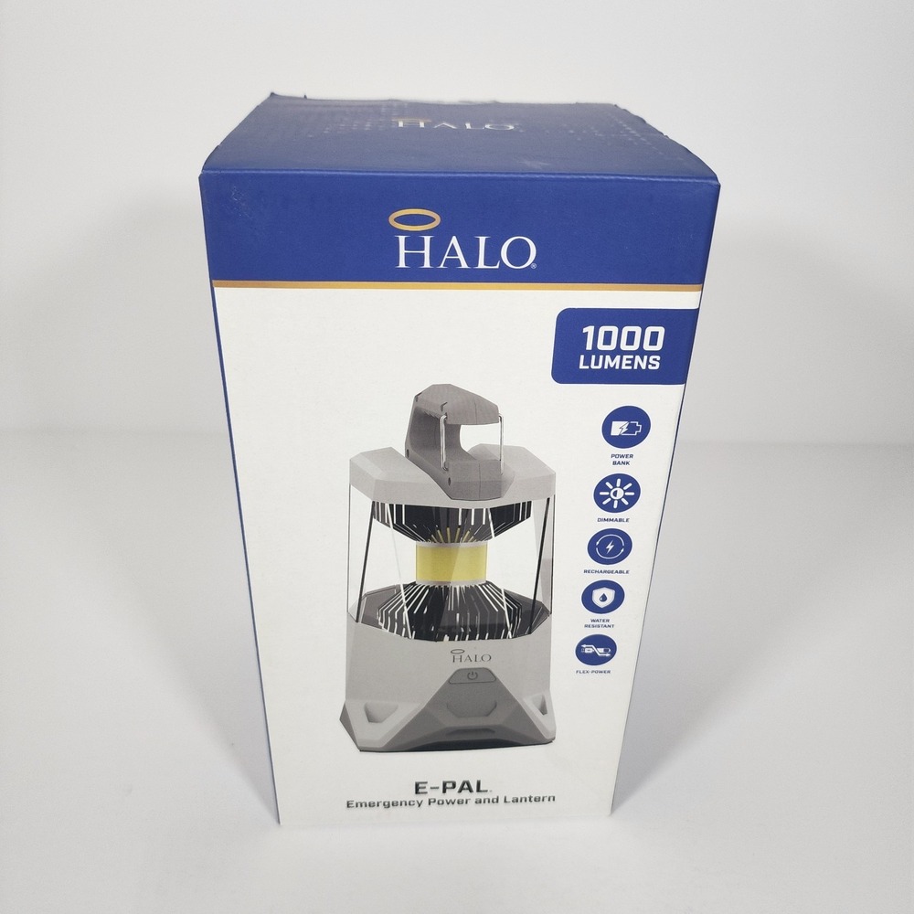Halo Emergency Power and Lantern Gray NIB